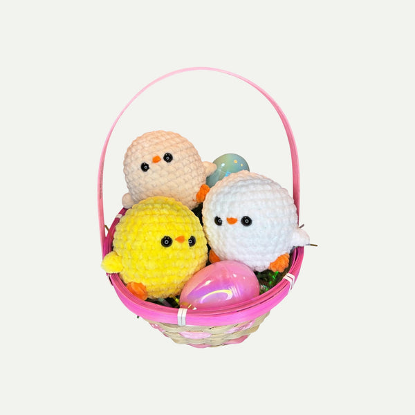 Egg Chick Handmade Crochet Plush