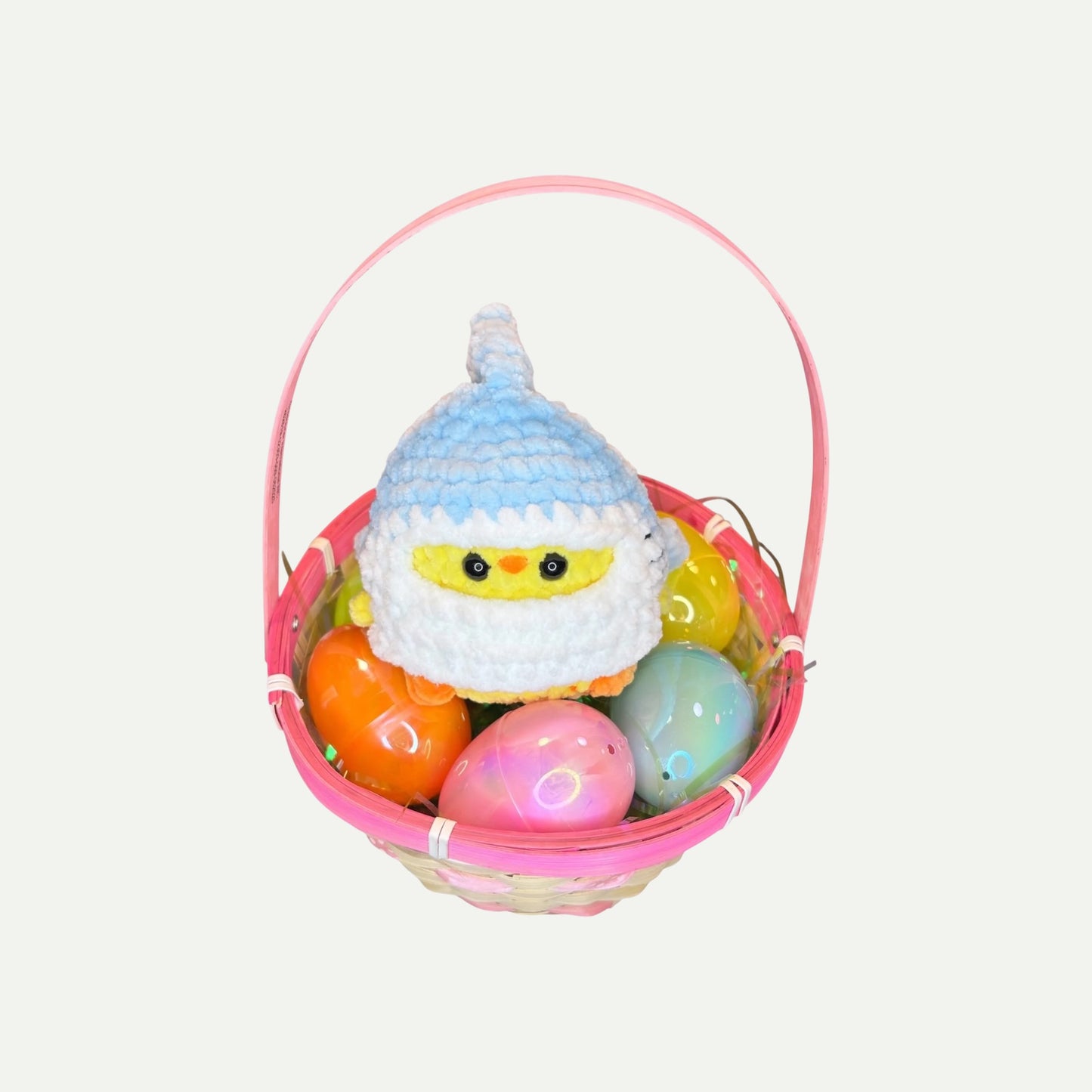 Egg Chick Hat Handmade Crochet Plush