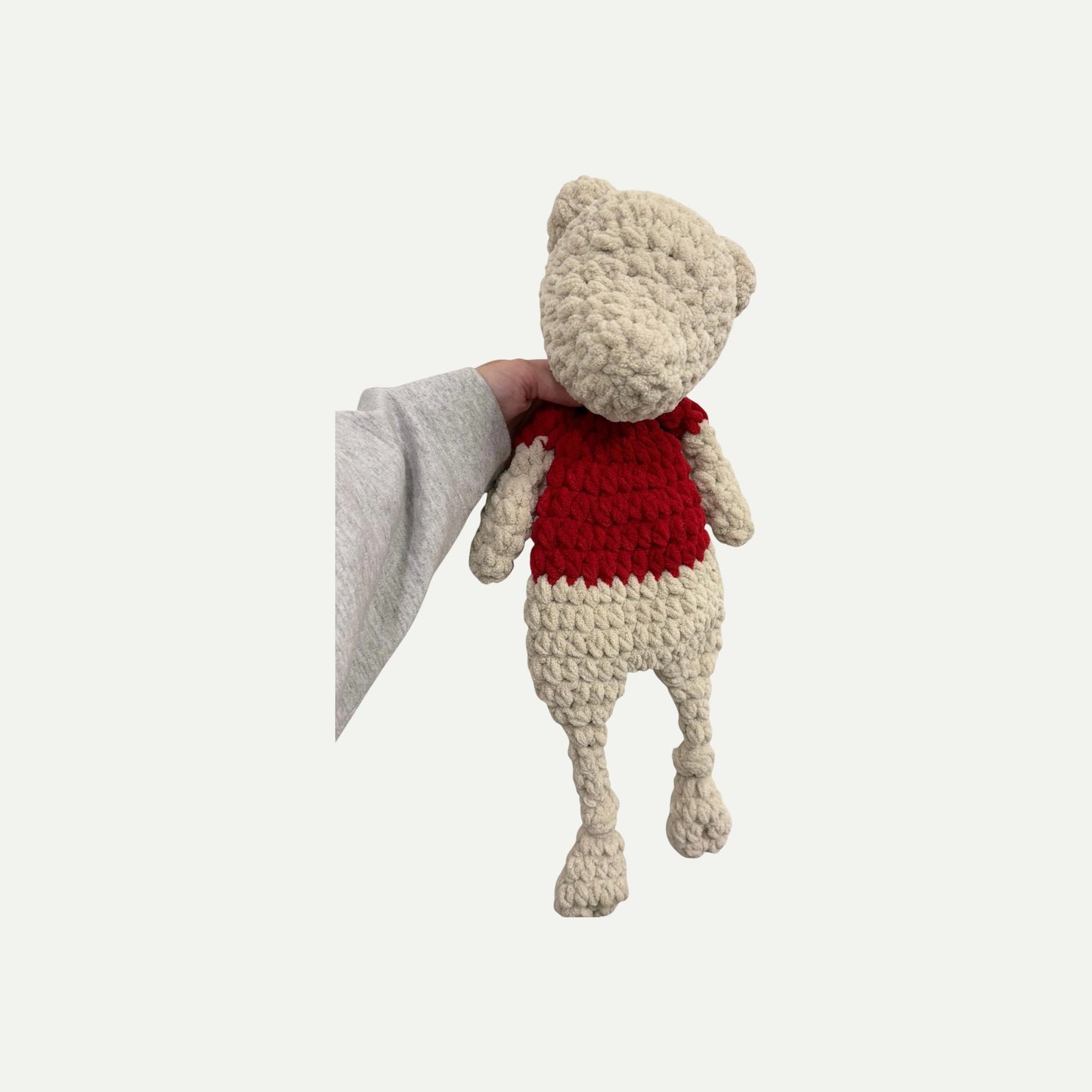 Pooh Bear Lovey Handmade Crochet Baby Gift