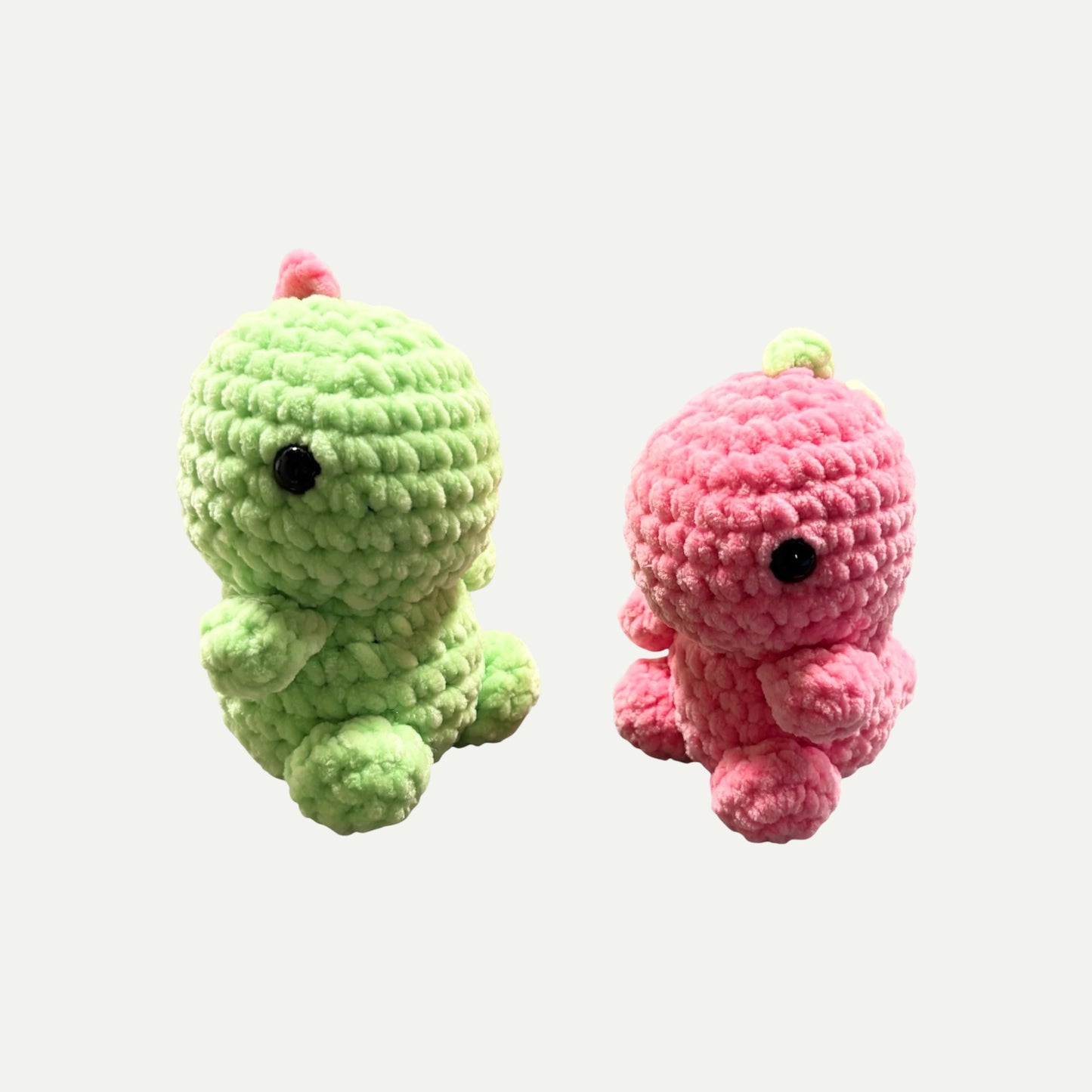 Chubby Dino Crochet Plush